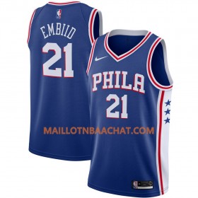 Maillot NBA Philadelphia 76ers Joel Embiid 21 Nike 2019-20 Icon Edition Swingman - Homme